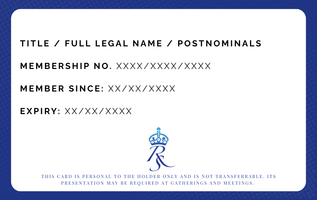 Membership Card Rear